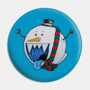 Frostbite the Snow-Boo Pin