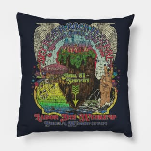 Sky River Rock Festival and Lighter Than Air Fair 1968 Pillow