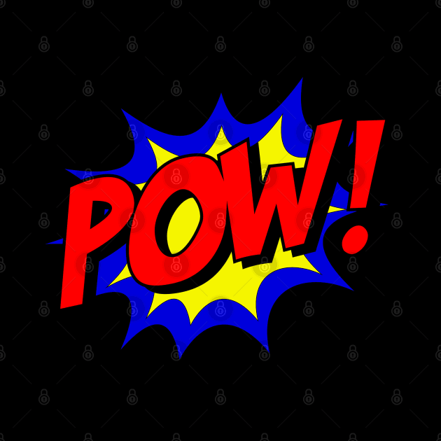 COMIC "POW!" SYMBOL by KOPY KAT