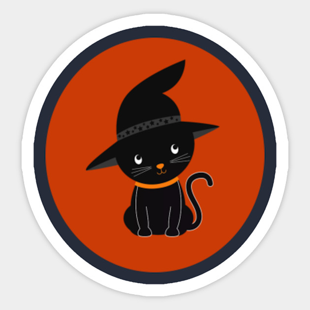 Best Cat Halloween Costumes 2019 Best Halloween Cat Sticker Teepublic Uk