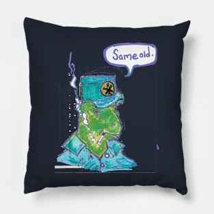 Every Day Dinosaur: Same Old, hh5art Pillow