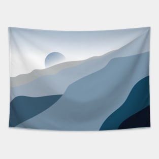 Cloudy Moon Dust Tapestry