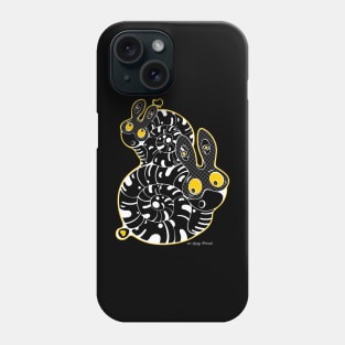 8 Snails / white_black edition Phone Case