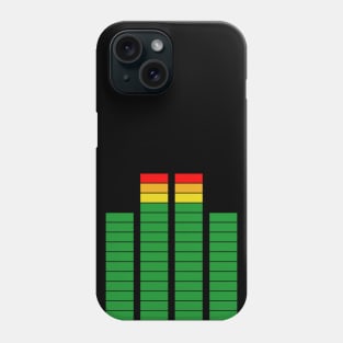 Peak and RMS - Sound Analyzer - Music Production and Engineering Phone Case