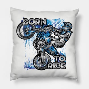 Born To Ride Pillow