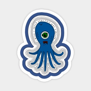 Frightened Rabbit Octopus Magnet