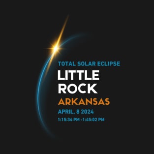 2024 total solar eclipse  arkansas little rock T-Shirt