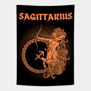 Sagittarius Centaur Gothic Style Tapestry