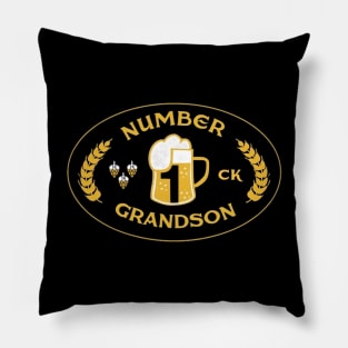 Number 1 Grandson Pillow