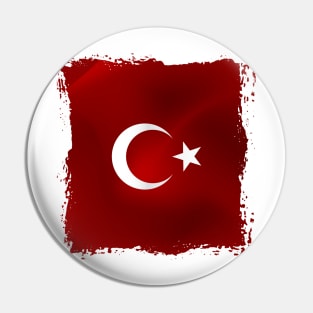 Turkey artwork Pin