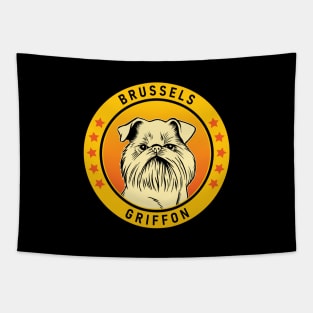 Brussels Griffon Dog Portrait Tapestry