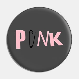 Punk, pink Pin