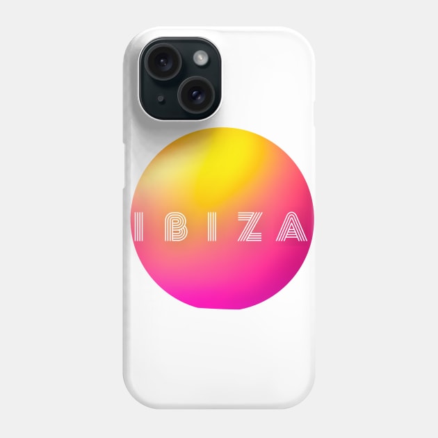 Ibiza Sunset Phone Case by Raw Designs LDN