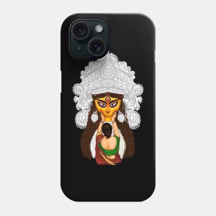 Maa Durga Durgatinashini - Durga Puja 2023 Collection Phone Case