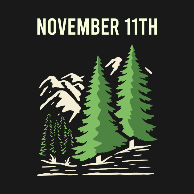 Forest Art November 11th 11 by Happy Life