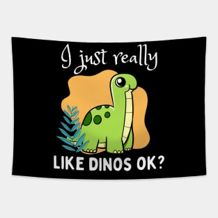 I just really like dinos Tapestry