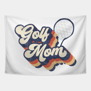 Retro Golf Mom Mother's Day Tapestry