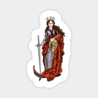 Saint Catherine of Alexandria Magnet