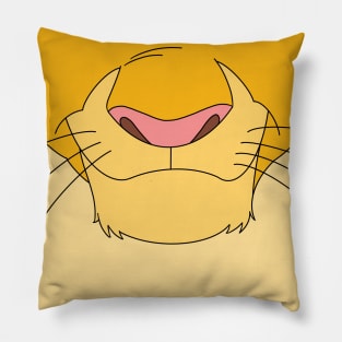 Lion King Face Mask Design Pillow