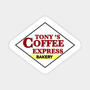 Tony's Coffee Express Magnet