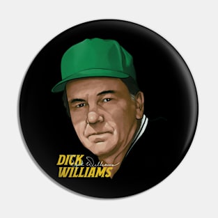 Dick Williams Oakland Profile Pin