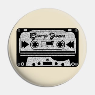 george jones cassette Pin