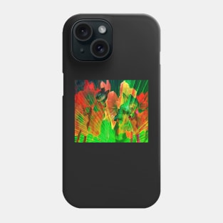 Abstract Amaryllis Phone Case