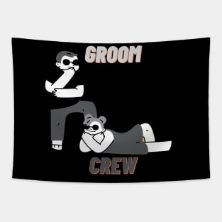 Groom crew Tapestry