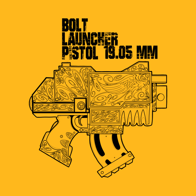 Bolt Launcher Blk by paintchips
