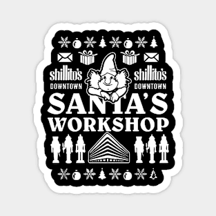 Shillito's Elf  Santa's Workshop Magnet
