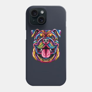 Bulldog Happy Dog Phone Case