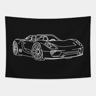 Porsche 918 Spyder Tapestry