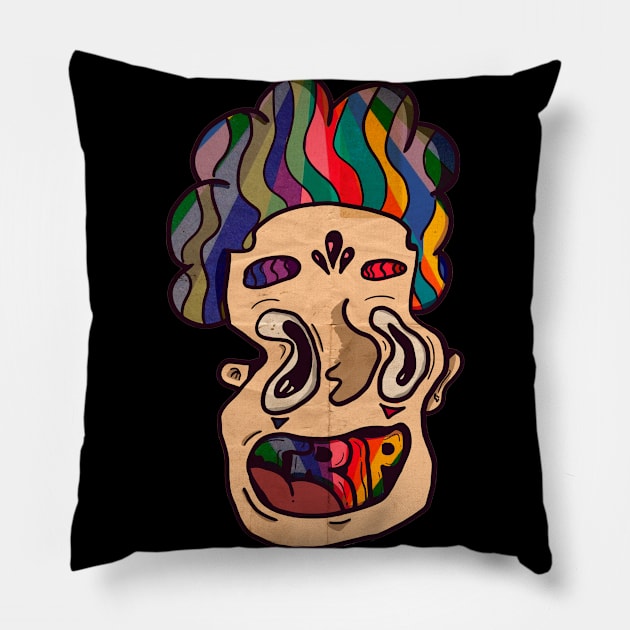 TRIP Pillow by gabridos