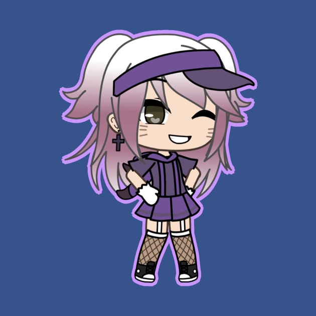 Gacha Purple Cuteness By Froggy by Itz toca froggy