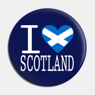 I love Scotland Pin