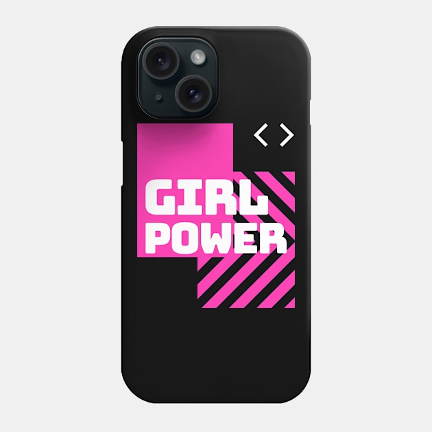 Girl Power Phone Case by feminitees