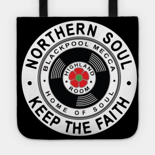 Northern Soul Badges, Blackpool Keep The Faith Tote