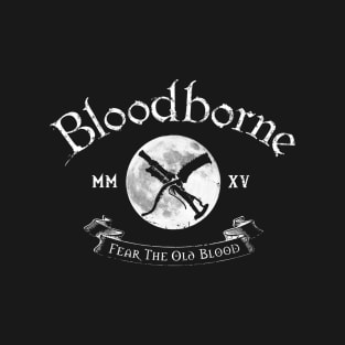Bloodborne Crest (Black Print) T-Shirt
