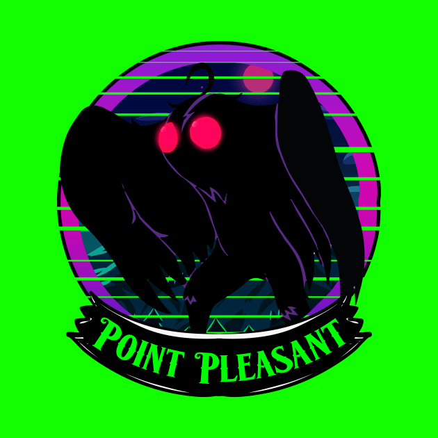 MOTHMAN  POINT PLEASANT by theanomalius_merch