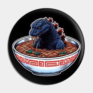 Godzilla Ramen 2 Pin