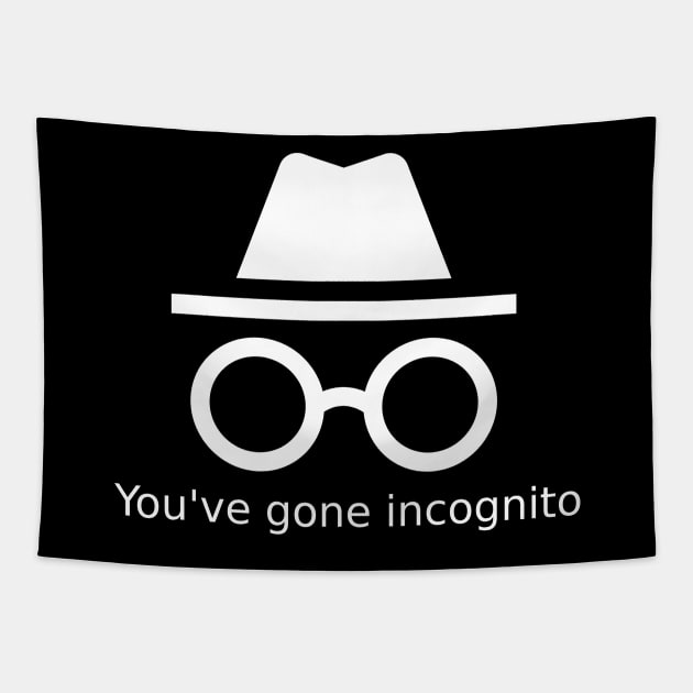 Incognito Mode Tapestry by GeekyShop