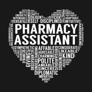 Pharmacy Assistant Heart T-Shirt