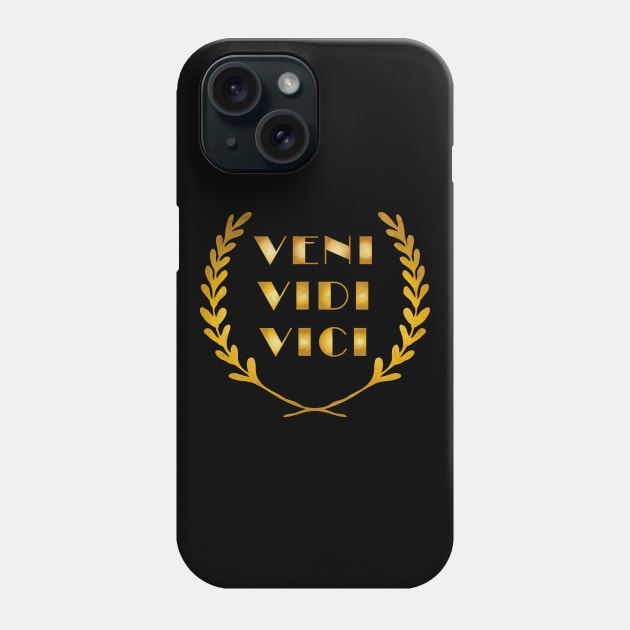 Veni Vidi Vici Winner Phone Case by AntiqueImages