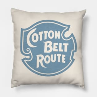 The Cotton Belt Route Railroad Pillow