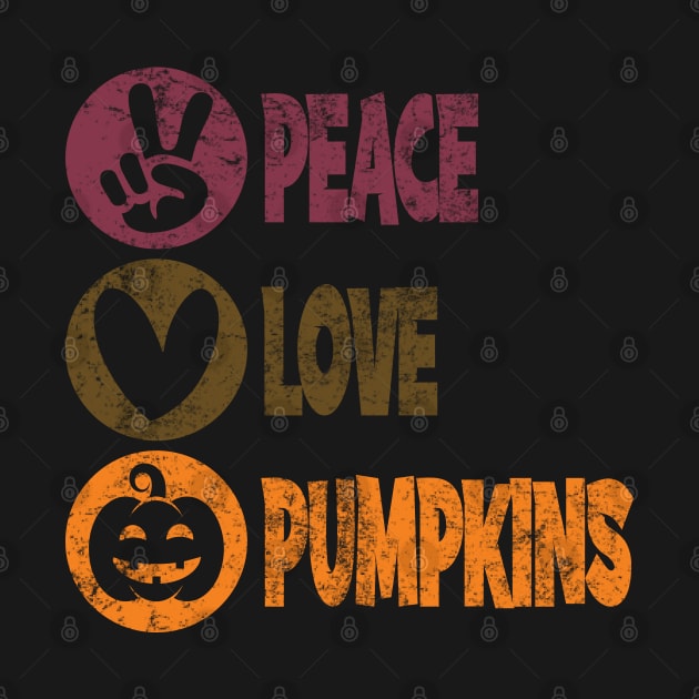 Peace Love Pumpkin by Jabir