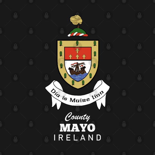 County Mayo Ireland Crest by Ireland