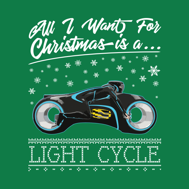 All I Want For Christmas Is A Light Cycle Tron by Rebus28