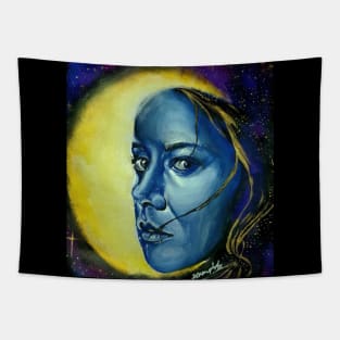 The Woman in the Moon Tapestry