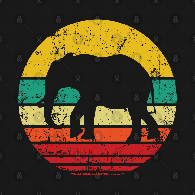 Elephant Sunset by Madelyn_Frere