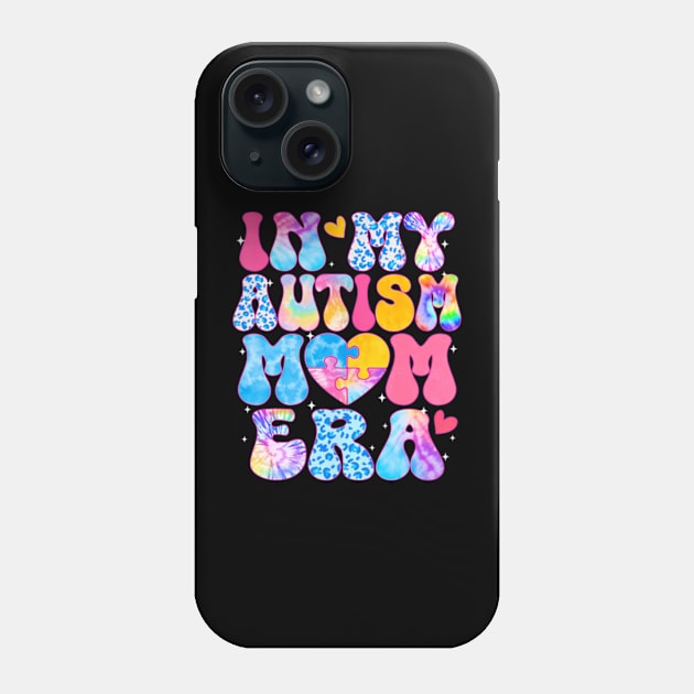 Groovy In My Autism Mom Era Autism Awareness Day Womens Phone Case by sindanke